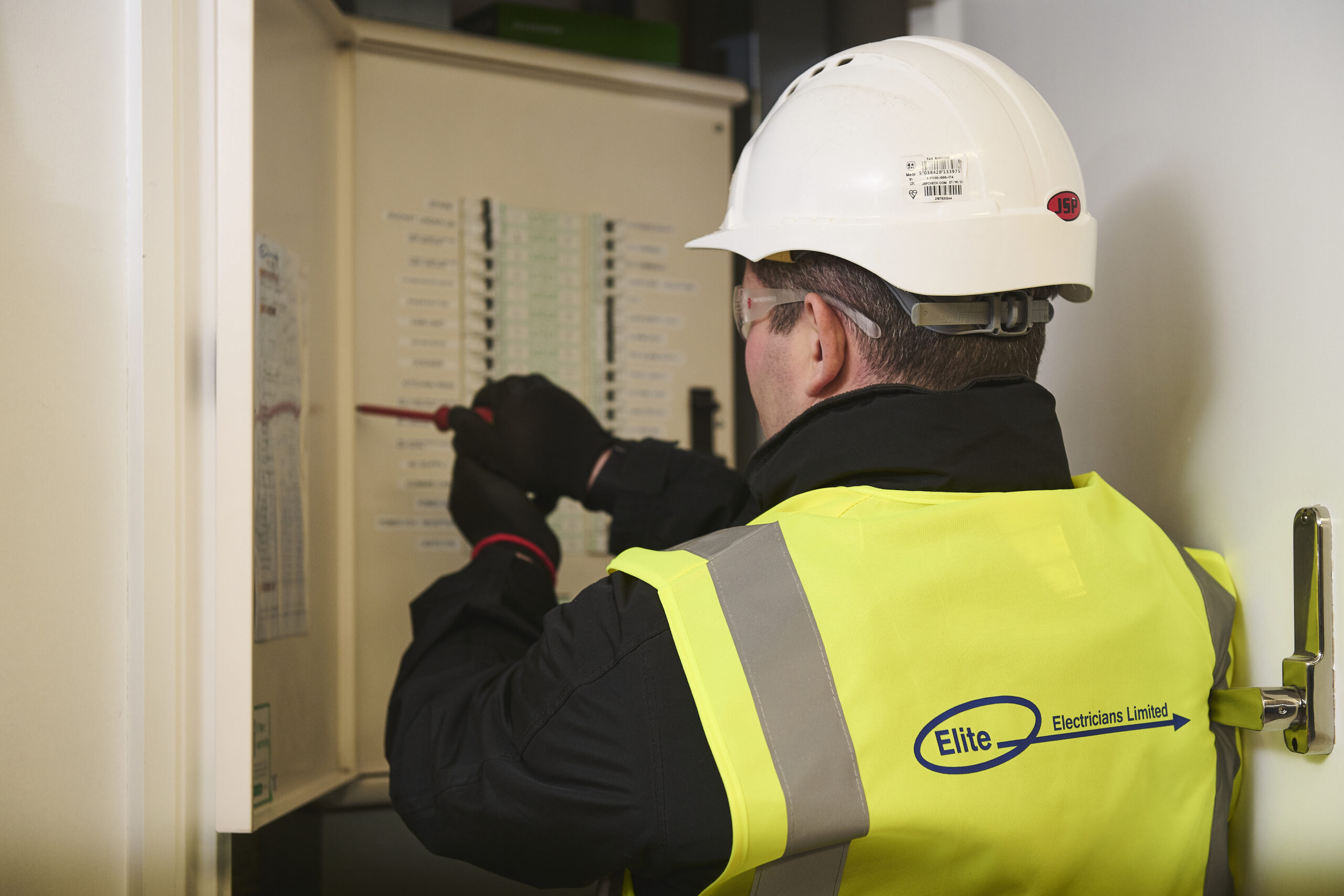 Image of an engineer at work